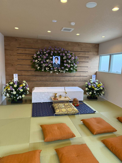 花葬儀 あおふじ【2026年02月01日オープン】(看護師/准看護師の求人)の写真2枚目:和室の中ホールです♪