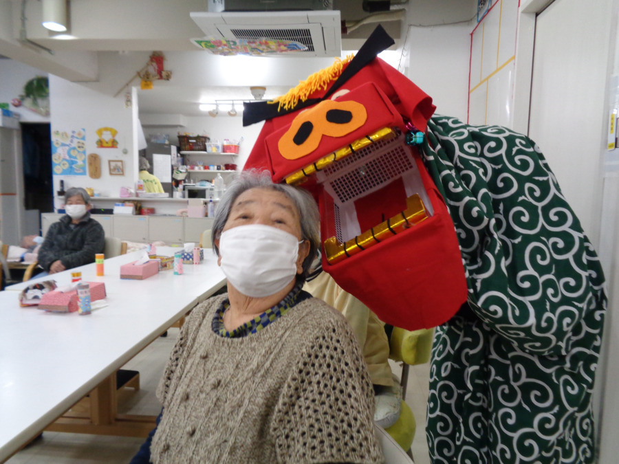 栄町デイサービスの写真9枚目：今年も無病息災で過ごせますように