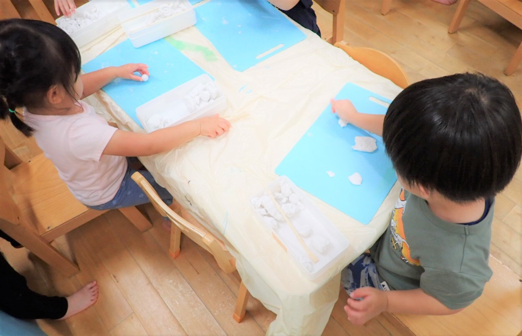 にじいろ保育園川上町の写真4枚目：川上町の子どもたちの様子