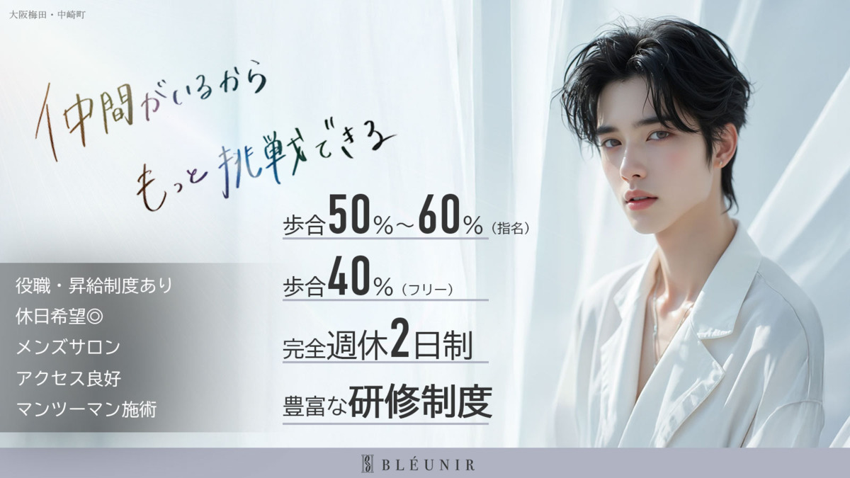 BLEUNIR 中崎町 【ブルニール】の写真