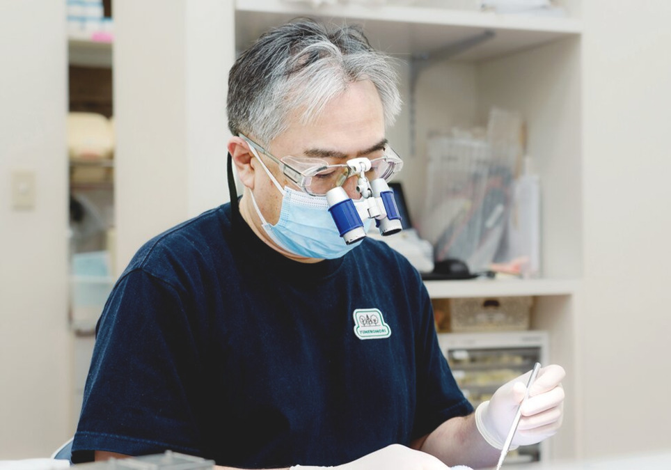 ゆめの森歯科ちがさき（歯科医師の求人）の写真3枚目：ベテラン院長が医院を支えています！