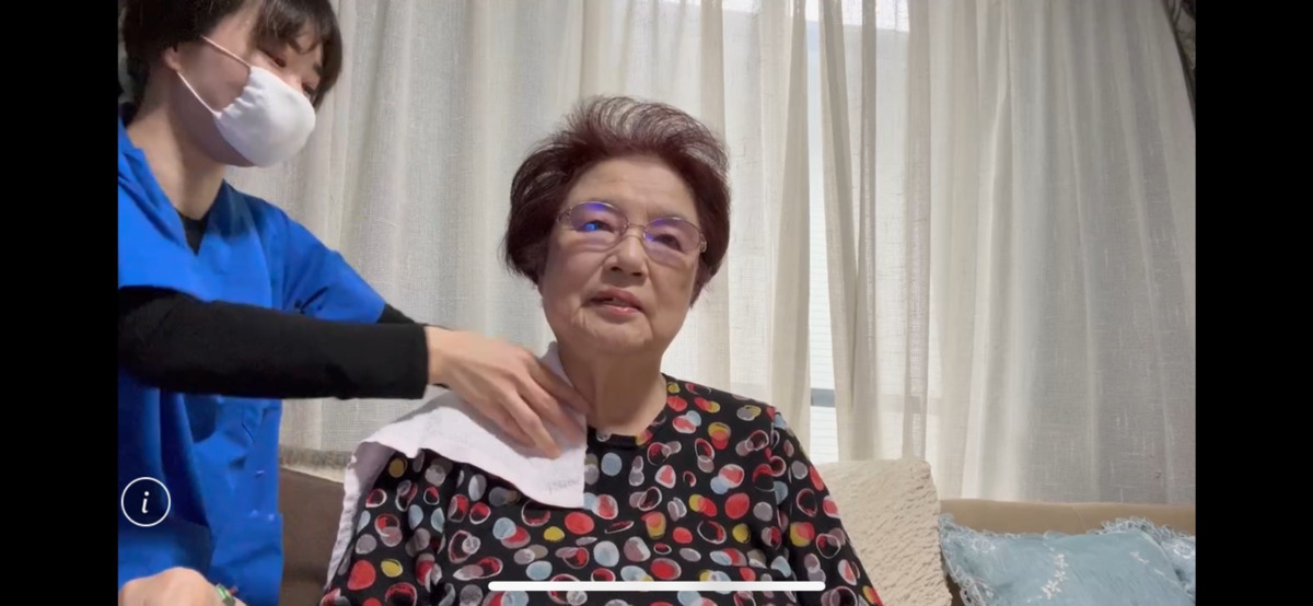 やしま訪問鍼灸院の写真6枚目：訪問施術の様子