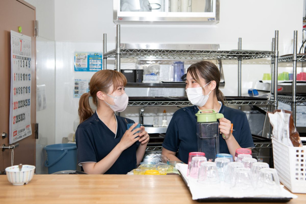 フォンテーヌ相模原陽光台(介護事務の求人)の写真2枚目:風通しの良い環境でコミュニケーション良好◎