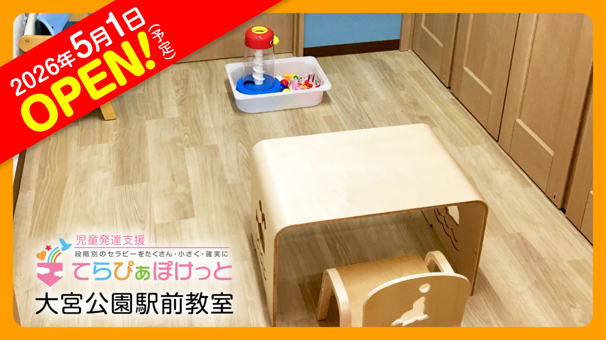 てらぴぁぽけっと 大宮公園駅前教室【2026年05月01日オープン予定】(作業療法士の求人)の写真4枚目: