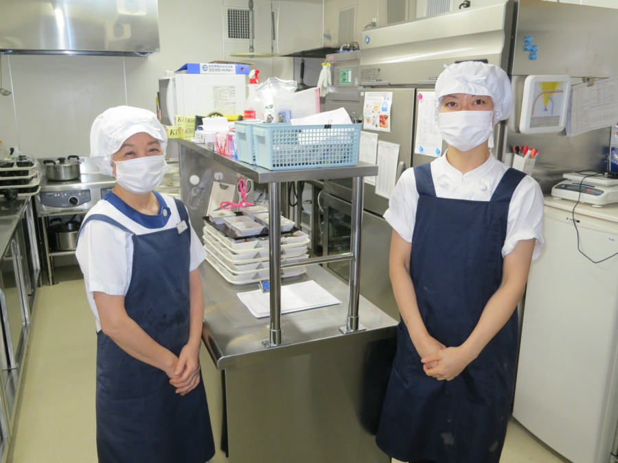 ヤマト食品株式会社 有料老人ホームアロース井の頭内の厨房の写真