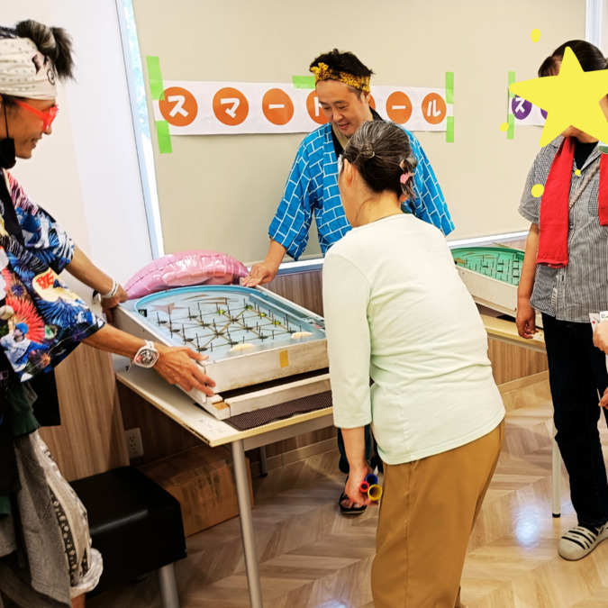 ワークセンター福咲く(生活支援員の求人)の写真7枚目:休日開所で夏祭り