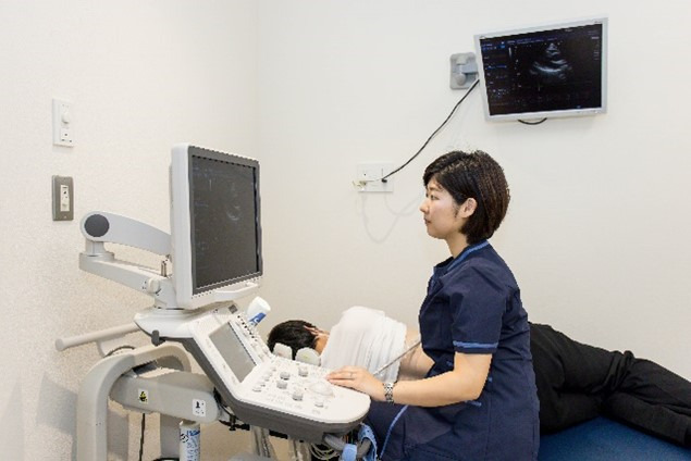 高松ささき内科ハートクリニック(臨床検査技師の求人)の写真3枚目:エコー検査室