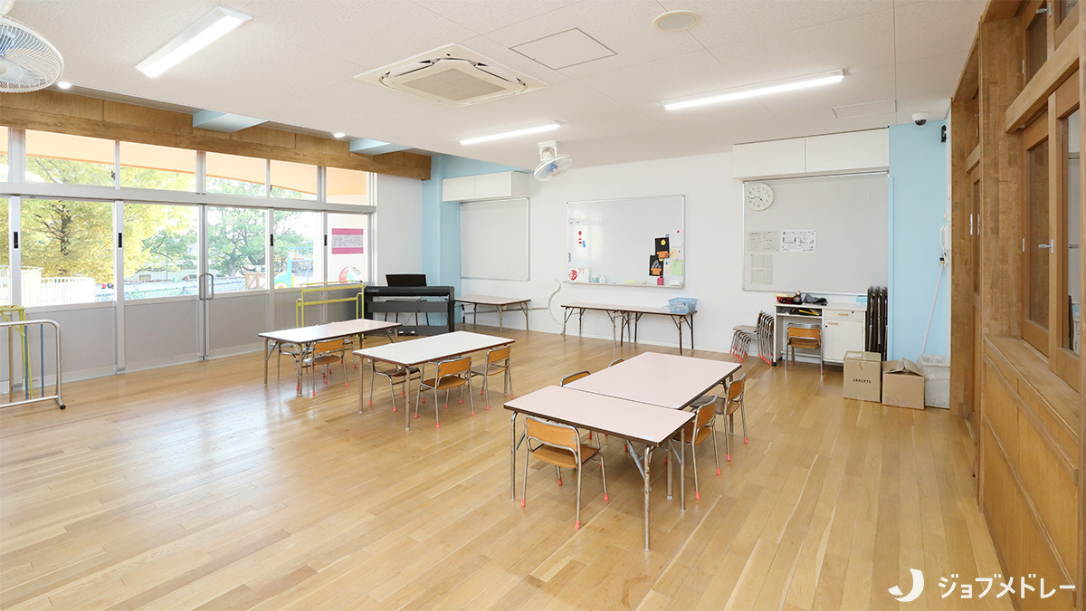 たつみ幼稚園（幼稚園教諭の求人）の写真6枚目：保育室の様子です