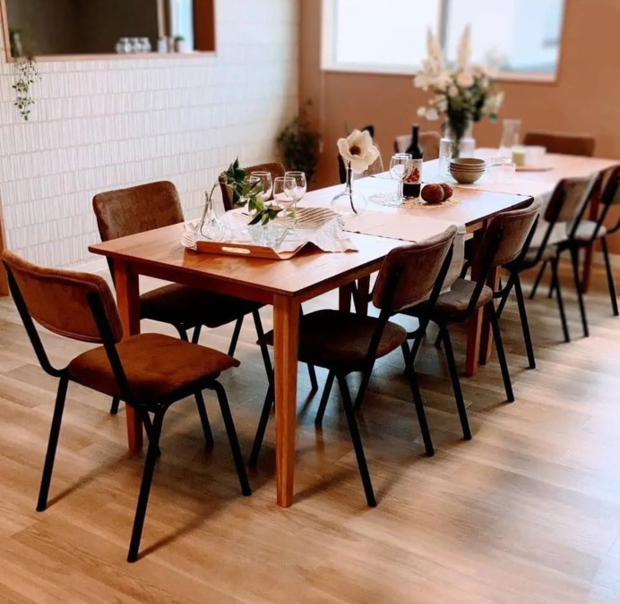 リブハウス糸島師吉【2025年10月01日オープン】(生活支援員の求人)の写真5枚目:明るくあたたかい雰囲気の2階リビングです!