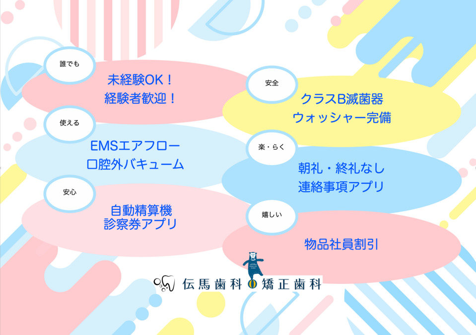 伝馬歯科・矯正歯科（歯科衛生士の求人）の写真2枚目：