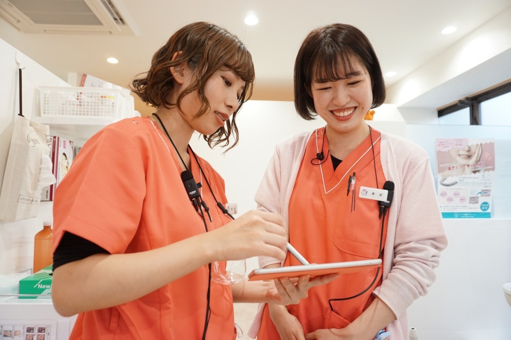 ハート歯科クリニックの写真2枚目：一からしっかりと教えます！安心してください！