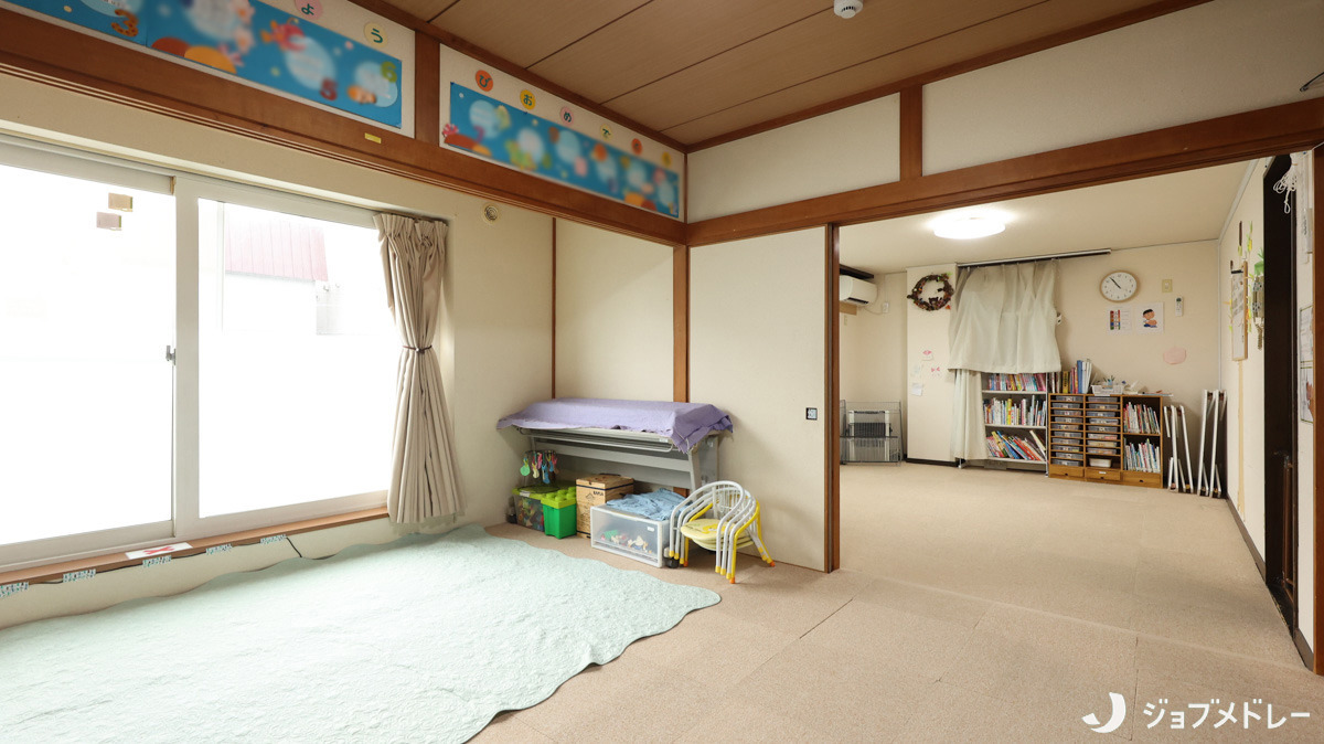 いころきっず（保育士の求人）の写真11枚目：広々としたスペースを用意しています