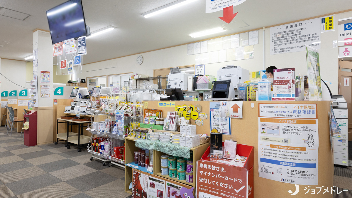 アイランド薬局 丸田店の写真5枚目:受付の様子です