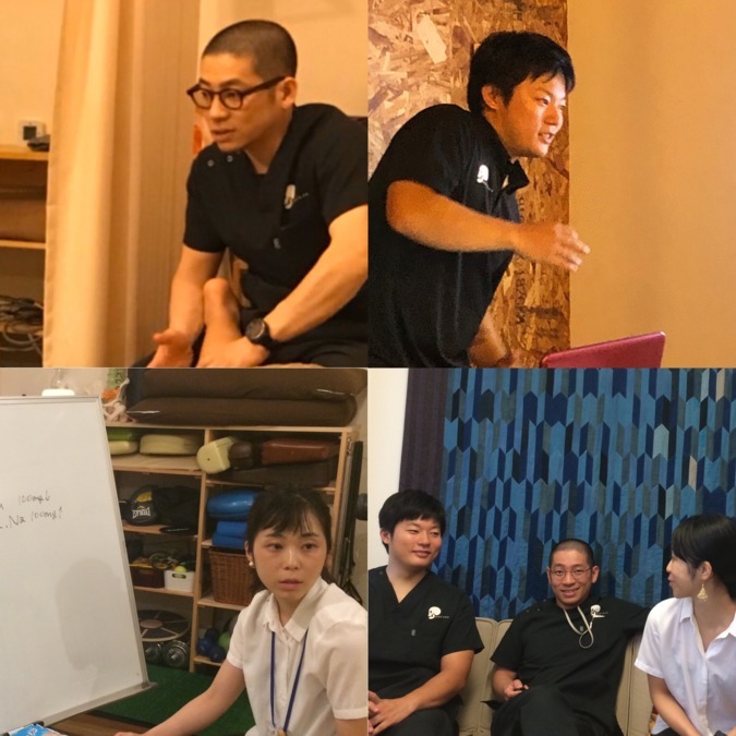 鍼灸整骨院　雨青舎の写真4枚目：当院スタッフ。それぞれ好きな分野を追求してます。