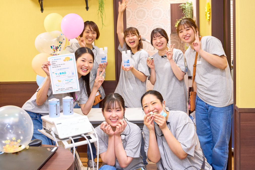 ゆめの森歯科いせはら（歯科衛生士の求人）の写真3枚目：優しい先輩が丁寧に指導してくれます！