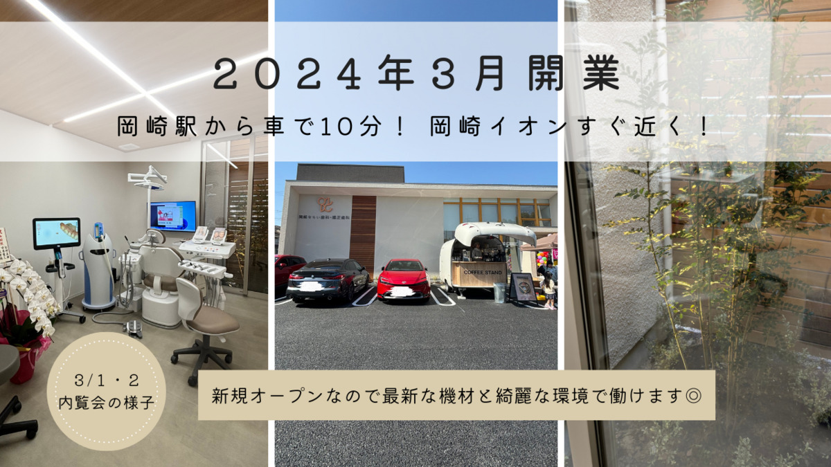 岡崎ならい歯科・矯正歯科（歯科衛生士の求人）の写真2枚目：