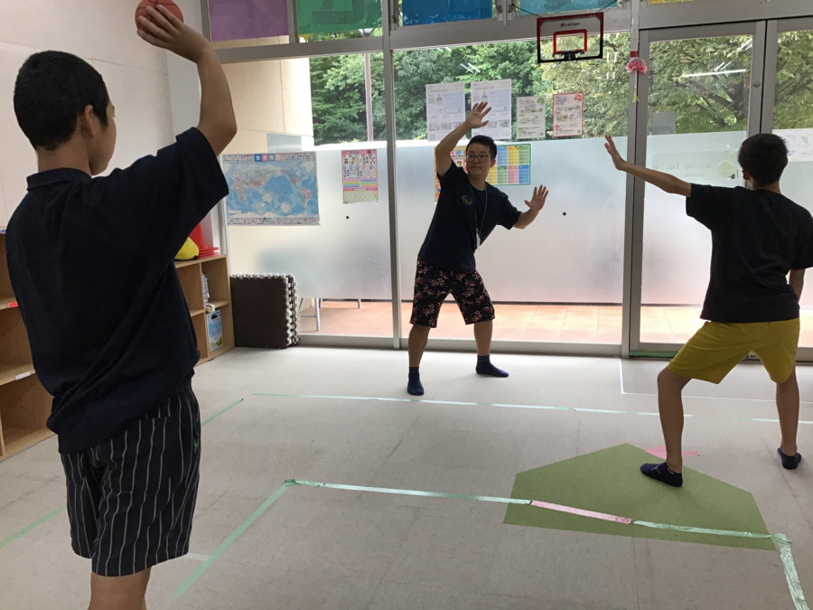 通所支援ベルテール八王子南大沢園（作業療法士の求人）の写真6枚目：3人バスケット