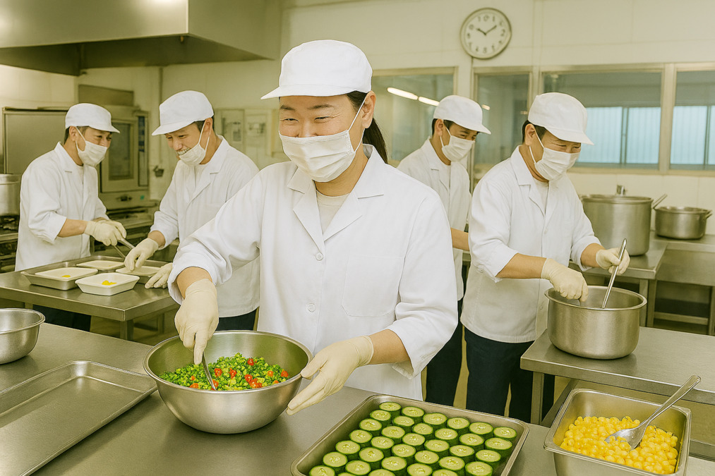 淀川食品株式会社 いなみ野病院内厨房の写真