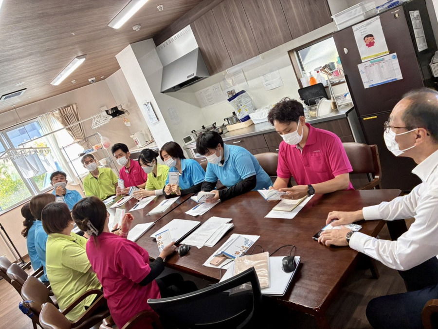 グランエミシス一宮馬見塚(生活支援員の求人)の写真7枚目:研修やフォロー制度もバッチリ!困ったことはみんなで解決!