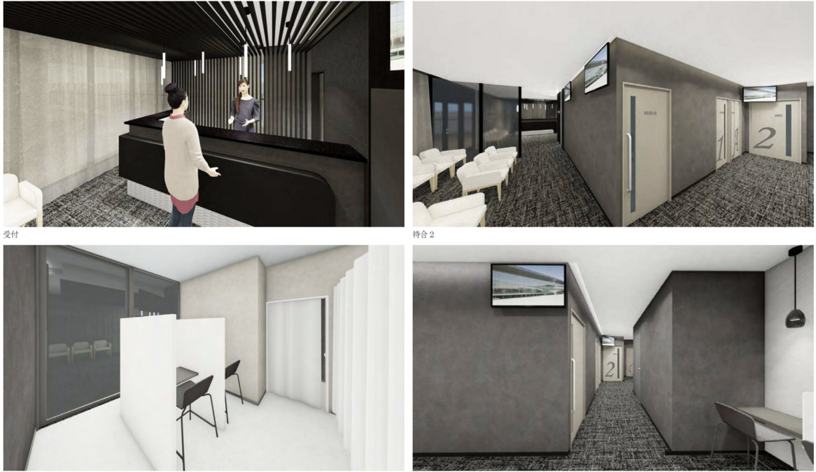 メディカルパーク辻堂【2026年春オープン予定】（医療事務/受付の求人）の写真2枚目：待合室(仮)