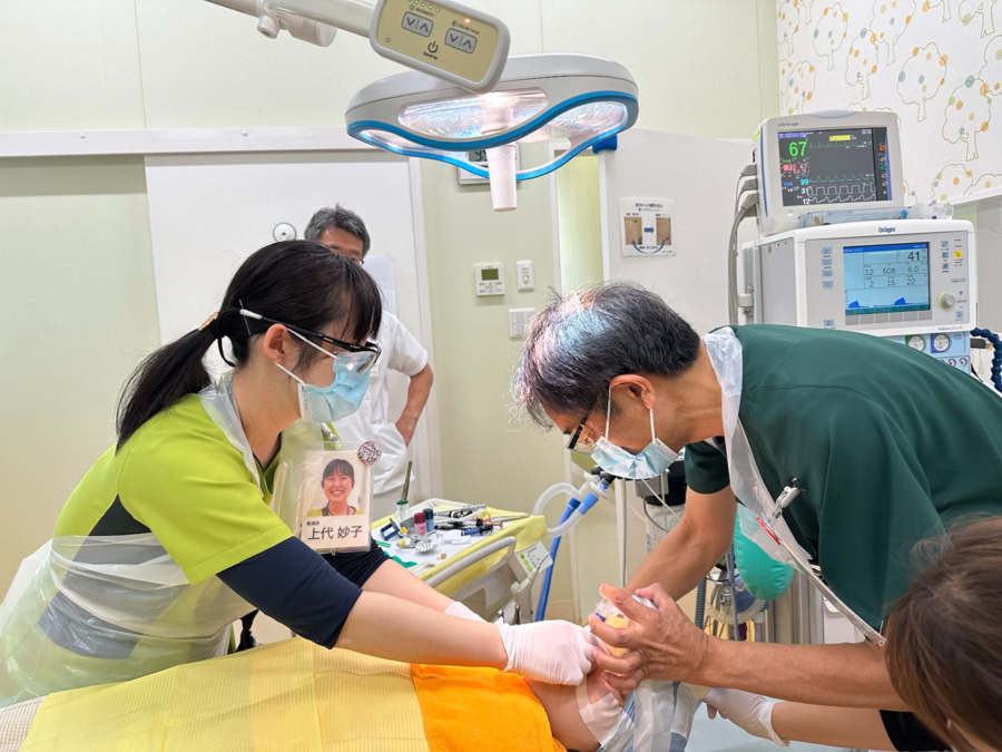 ひまわり歯科(歯科医師の求人)の写真3枚目:麻酔専門の歯科医師・医師がいるため、数少ない全身麻酔を用いた診療も行っています。