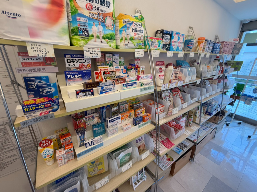 和光祖原薬局 福大病院前(薬剤師の求人)の写真3枚目:OTC取り扱いございます!