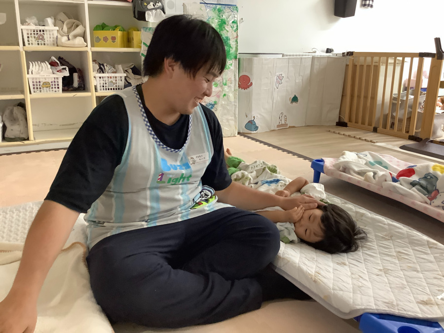 保育所ちびっこランド六町園（看護師/准看護師の求人）の写真5枚目：優しい雰囲気で保育しています