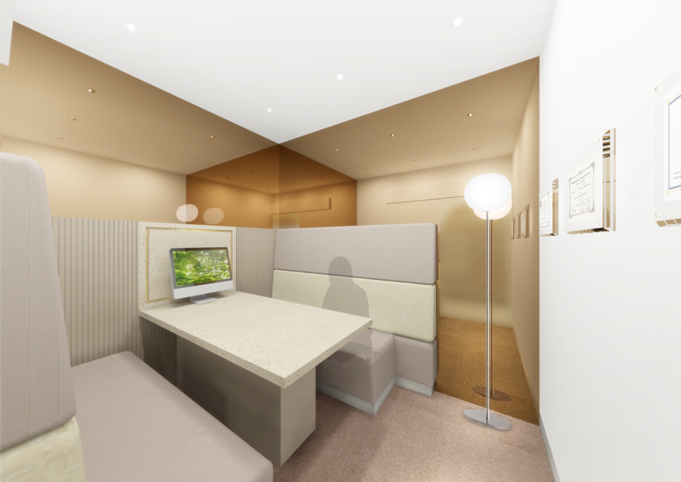 銀座青山Ｙｏｕ矯正歯科　大阪梅田医院（歯科衛生士の求人）の写真5枚目：カウンセリングルームです