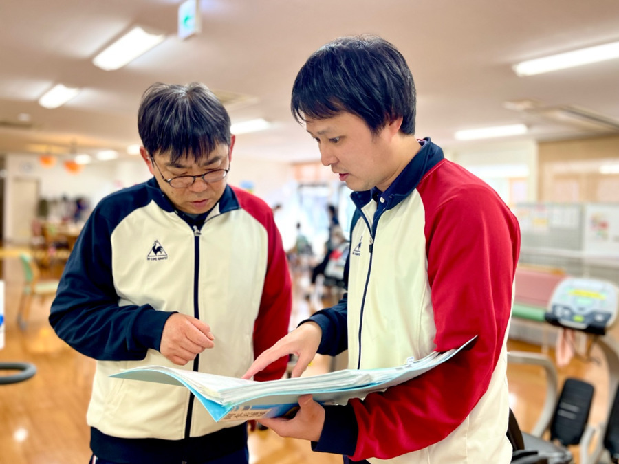 デイサービス暖団 一乗寺(生活相談員の求人)の写真2枚目:職員間でご利用者様の既往歴やご利用状況を情報共有!