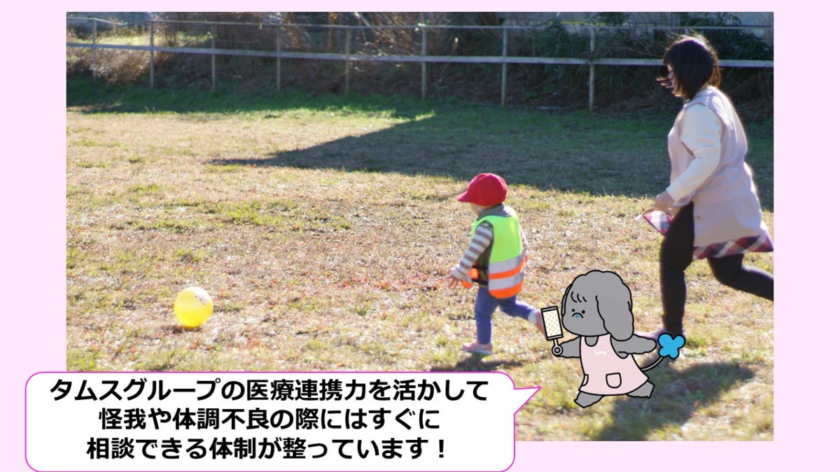 タムスわんぱく保育園船堀（保育士の求人）の写真3枚目：