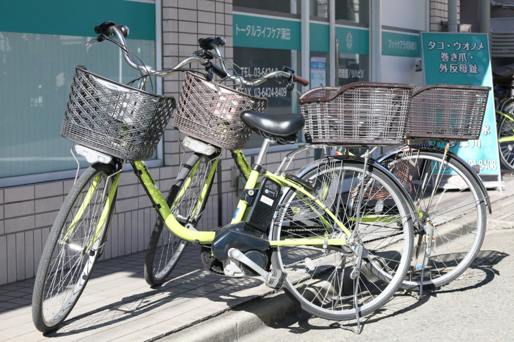 トータルライフケア奥沢 訪問看護ステーション（ケアマネジャーの求人）の写真3枚目：移動手段は自転車になります。
貸与致します。