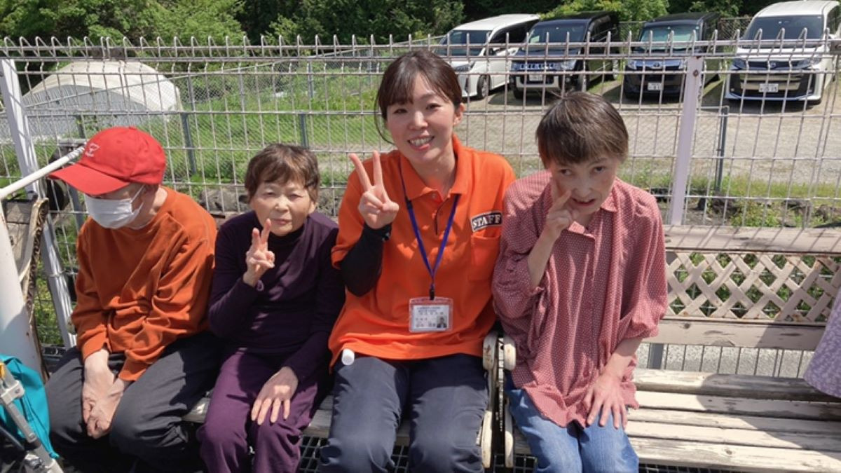 早良厚生園の写真4枚目：ウォーキングの休憩中です