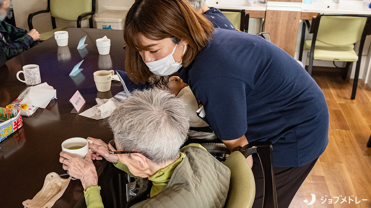 デイサービス第2しんあいの写真5枚目：コミュニケーションを大切にしています