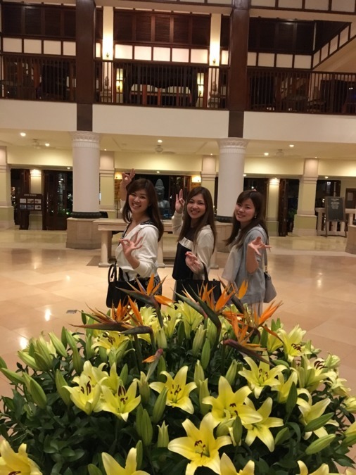 岡田歯科医院（歯科衛生士の求人）の写真8枚目：ダナン到着！
ホテルにてパチリ