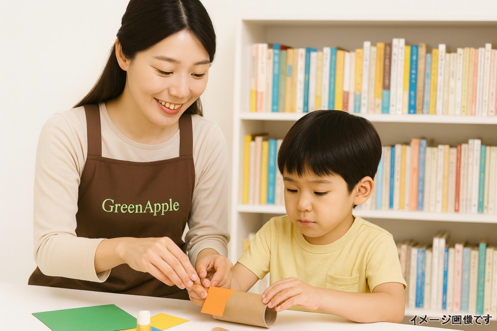 Green Apple調布ケ丘（放課後等デイサービス）（児童指導員/指導員の求人）の写真5枚目：