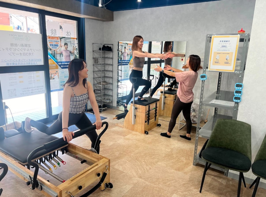 THE PORT personal pilates 新富町店【2025年09月01日オープン】の写真2枚目：