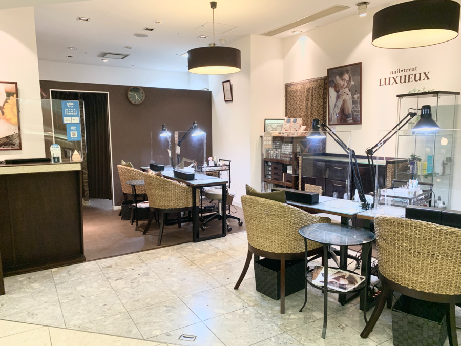 Nail&Eyelash LUXUEUX ホテル日航福岡店の写真4枚目：