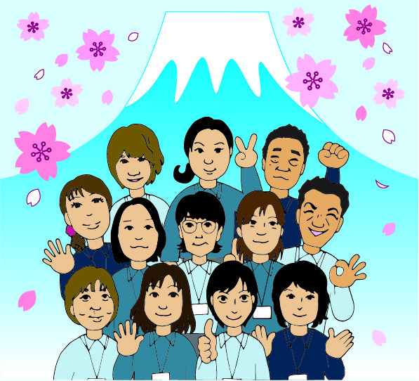 居宅介護支援事業所 ふじ桜の写真2枚目：笑顔がいっぱいの職場です🌸