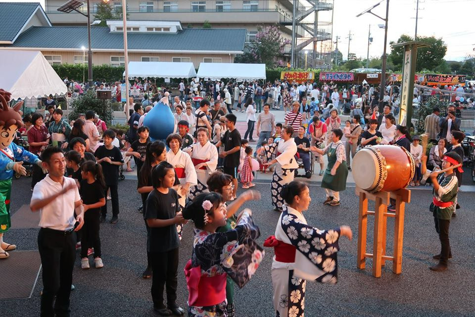 特別養護老人ホーム平安の里（看護師/准看護師の求人）の写真5枚目：施設夏祭りの様子
