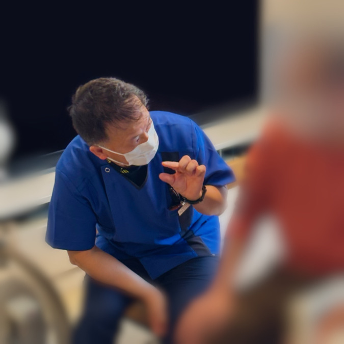 AMS訪問看護（理学療法士の求人）の写真2枚目：ご利用者様一人ひとりに寄り添ったリハビリを