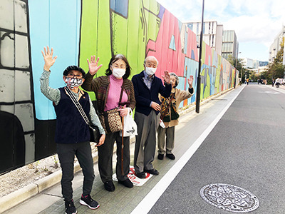 inana(生活相談員の求人)の写真:外出機能訓練@天王洲