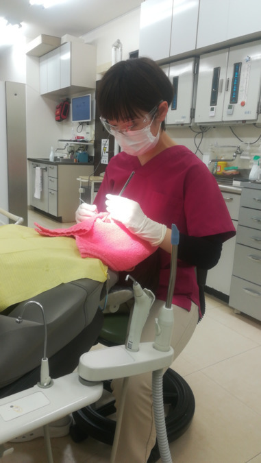 はばら歯科（歯科助手の求人）の写真3枚目：感染対策は徹底しています。スタッフの健康管理も大切です。

