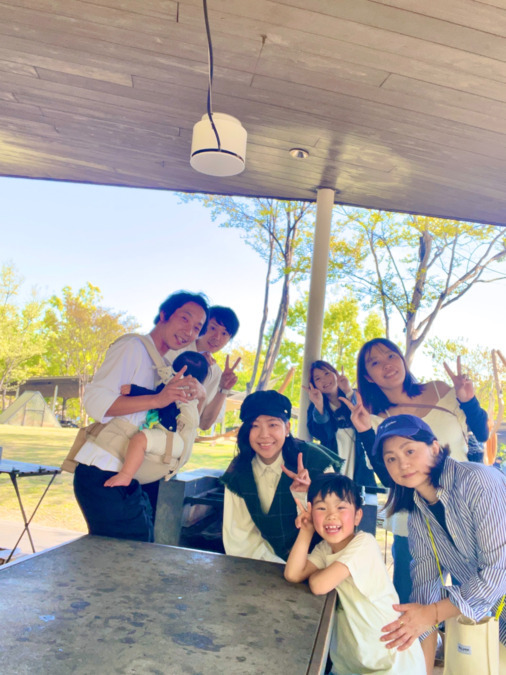 デイサービスきがね（管理職（介護）の求人）の写真7枚目：子供参加OKのバーベキュー大会✨