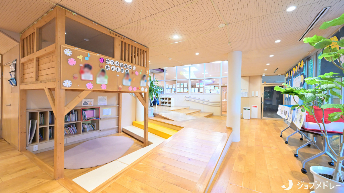 芦花の丘かたるぱ保育園（管理栄養士/栄養士の求人）の写真6枚目：子どもたちが心地よく過ごせる環境づくりに取り組んでいます