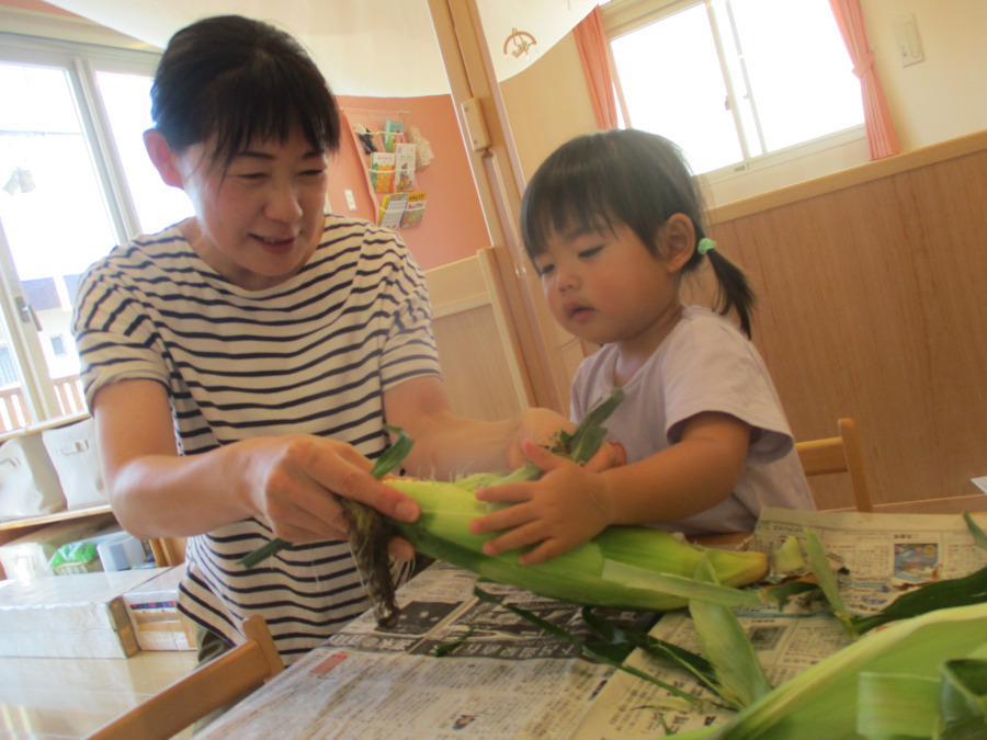 こととも保育園しかやま（保育士の求人）の写真7枚目：しかやま　食育