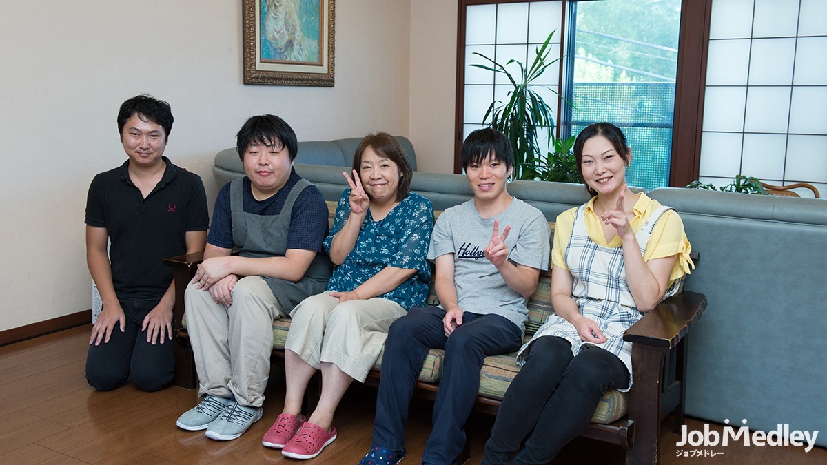 だんらんの家富水（生活相談員の求人）の写真2枚目：長く働きたい方、キャリアアップしたい方にピッタリの環境です