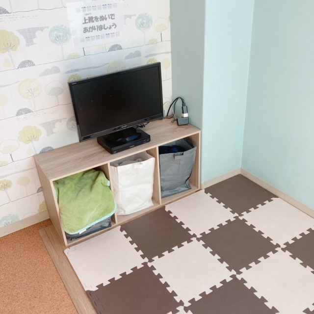 スプリング小倉教室の写真5枚目：リラックスする場所も用意していますので、安心して過ごせます。