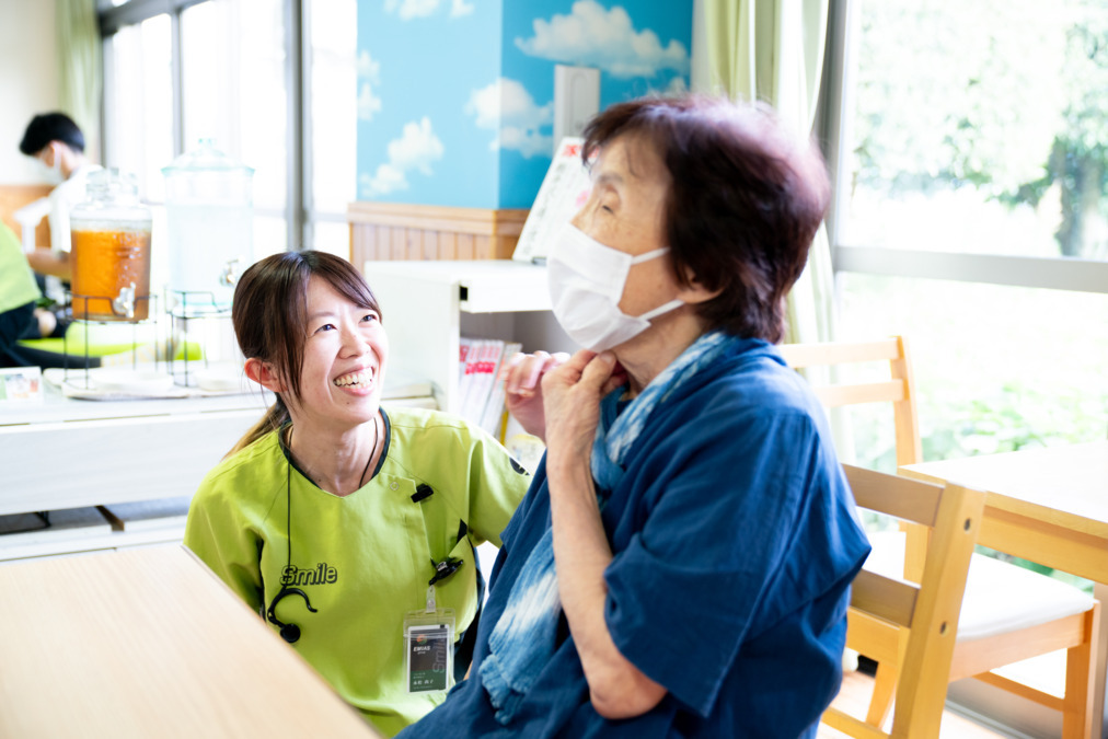 リハビリセンターsmile-スミレ- 光の森（介護職/ヘルパーの求人）の写真4枚目：