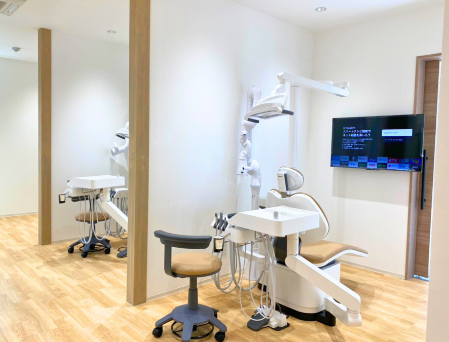 沼津せせらぎ歯科クリニック【2026年01月20日オープン予定】（歯科衛生士の求人）の写真10枚目：半個室になっています☆