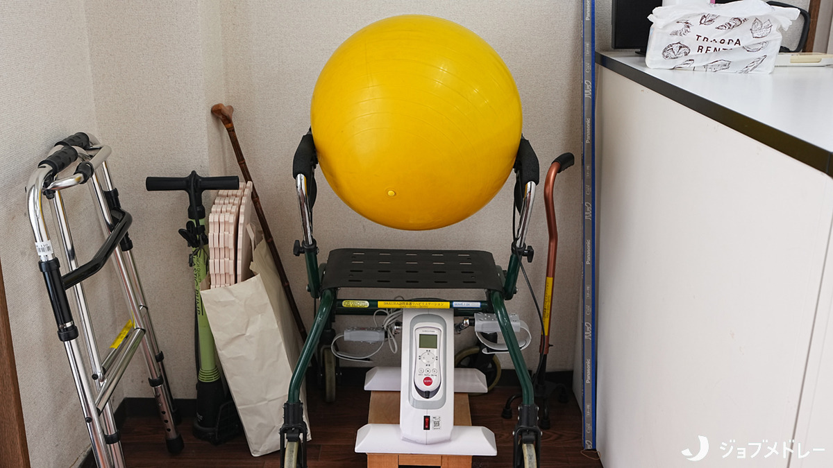 SOU訪問看護ステーション昭島（理学療法士の求人）の写真13枚目：事業所の備品です